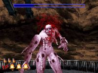 une photo d'Ã©cran de The House of the Dead sur Sega Saturn